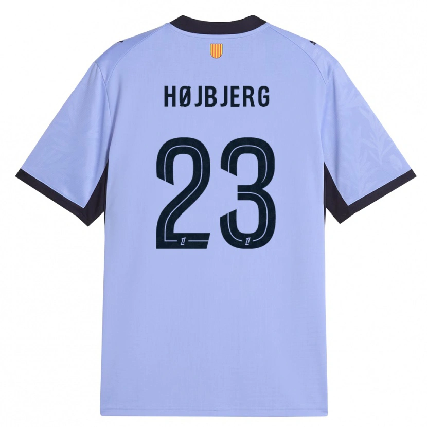 Danxen Mann Pierre-Emile Højbjerg #23 Lavendel Svart Tredje Sett Drakt Trøye 2026/27 Skjorter T-Skjorte