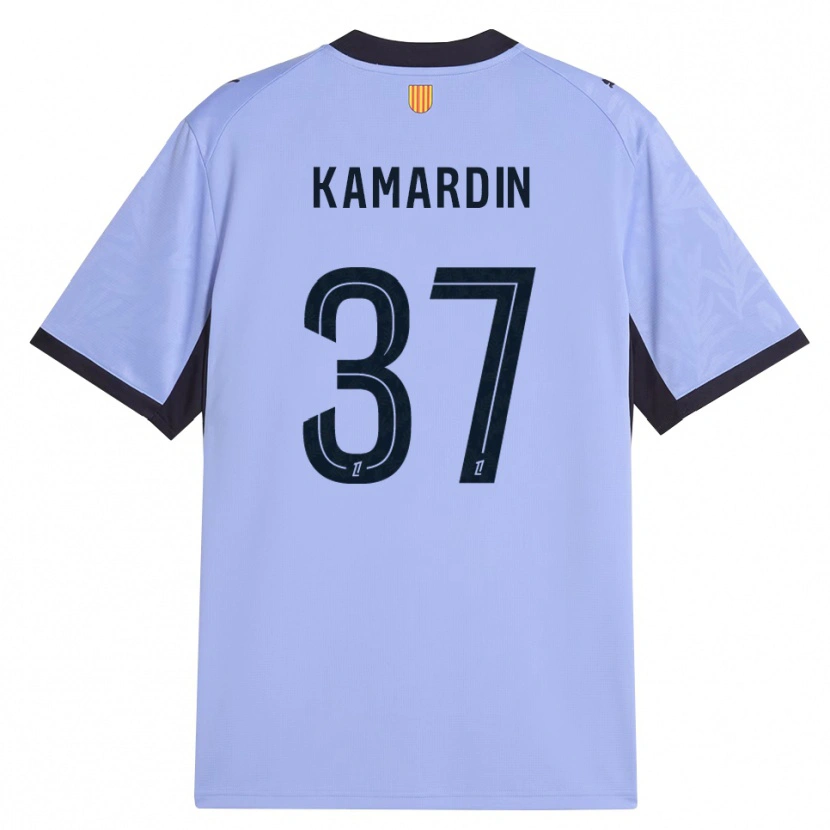 Danxen Mann Aaron Kamardin #37 Lavendel Svart Tredje Sett Drakt Trøye 2026/27 Skjorter T-Skjorte