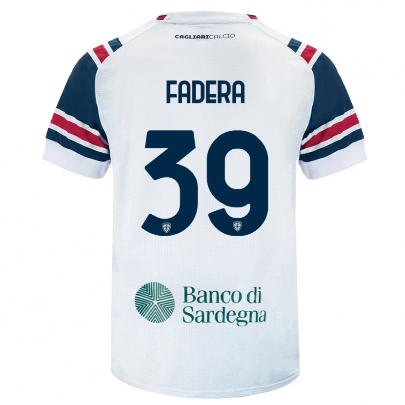 Danxen Mann Alieu Fadera #39 Hvit Rød Grønn Bortetrøye Drakt Trøye 2026/27 Skjorter T-Skjorte