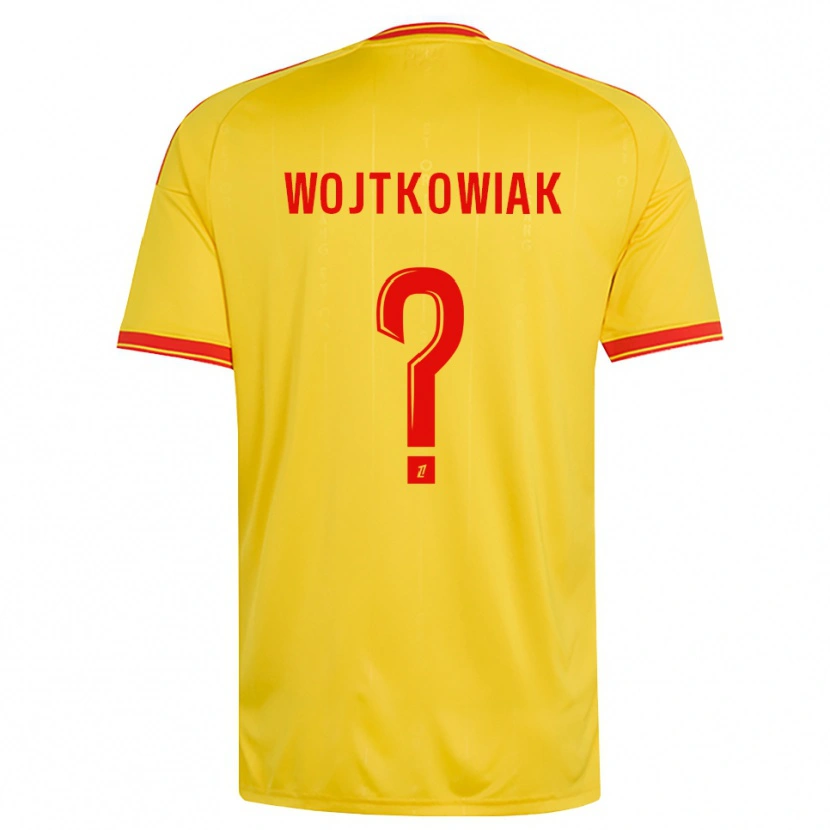 Danxen Dame Valentin Wojtkowiak #0 Gull Oransje Rød Hjemmetrøye Drakt Trøye 2026/27 Skjorter T-Skjorte