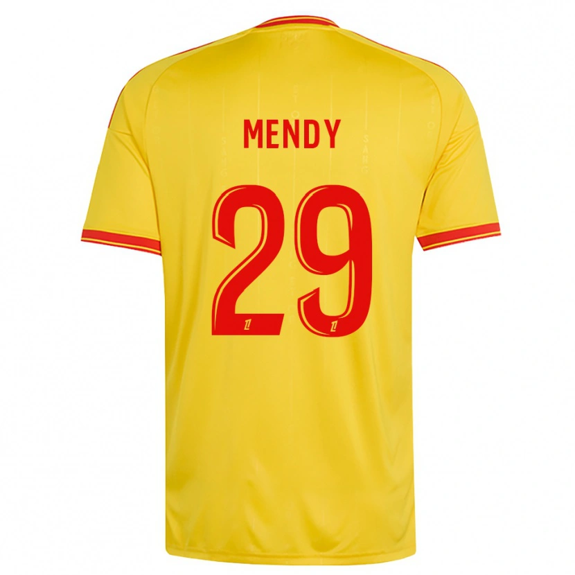 Danxen Dame Noëlie Mendy #29 Gull Oransje Rød Hjemmetrøye Drakt Trøye 2026/27 Skjorter T-Skjorte