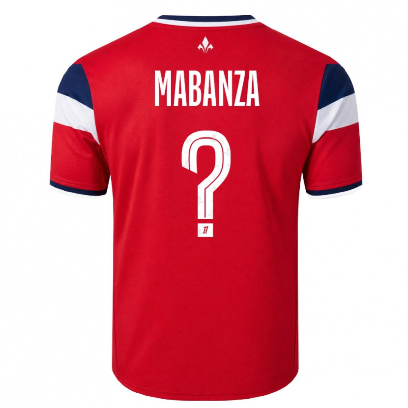 Danxen Dame Carmel Mabanza #0 Rød Hvit Kongelig Blå Hjemmetrøye Drakt Trøye 2026/27 Skjorter T-Skjorte