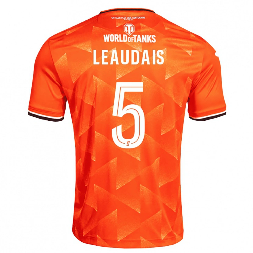 Danxen Dame Lucas Leaudais #5 Oransje Hvit Svart Hjemmetrøye Drakt Trøye 2026/27 Skjorter T-Skjorte