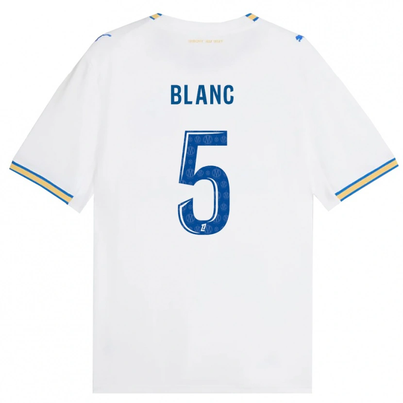 Danxen Dame Amandine Blanc #5 Dodgerblå Hvit Hjemmetrøye Drakt Trøye 2026/27 Skjorter T-Skjorte