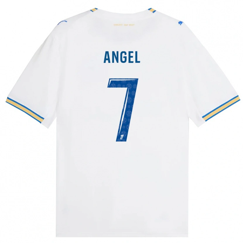Danxen Dame Angel Gomes #7 Dodgerblå Hvit Hjemmetrøye Drakt Trøye 2026/27 Skjorter T-Skjorte