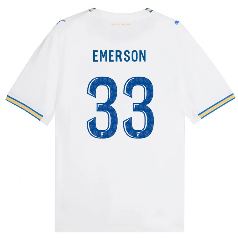 Danxen Dame Emerson Palmieri Dos Santos #33 Dodgerblå Hvit Hjemmetrøye Drakt Trøye 2026/27 Skjorter T-Skjorte
