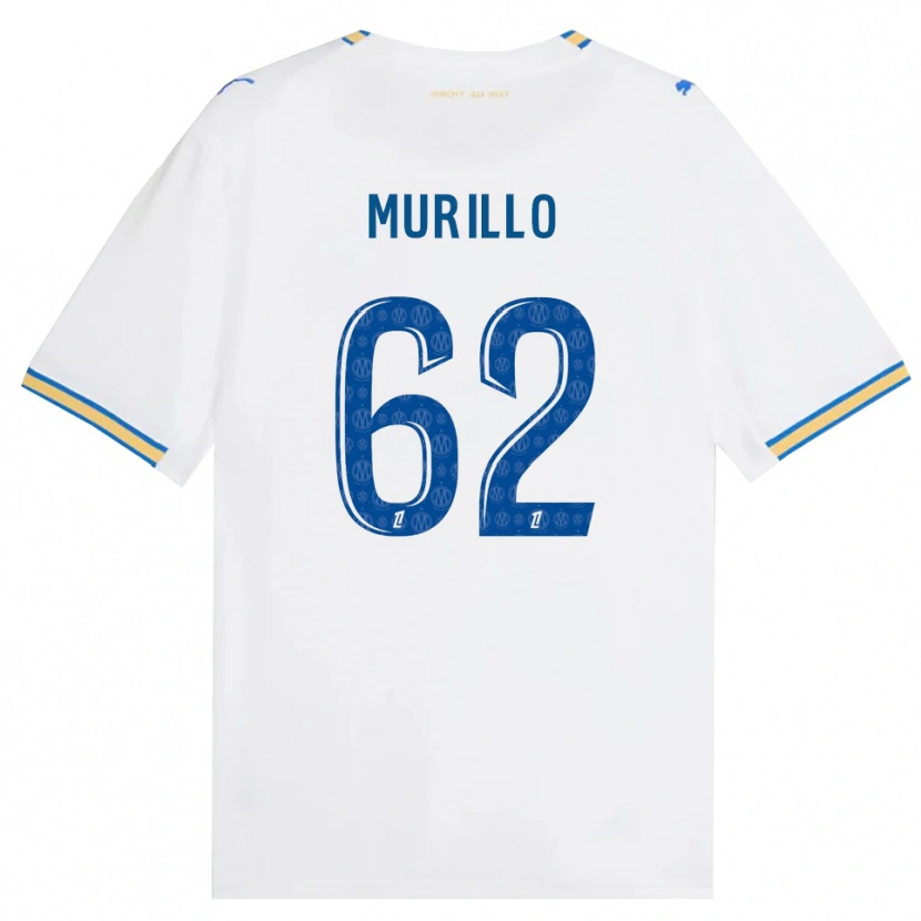 Danxen Dame Amir Murillo #62 Dodgerblå Hvit Hjemmetrøye Drakt Trøye 2026/27 Skjorter T-Skjorte