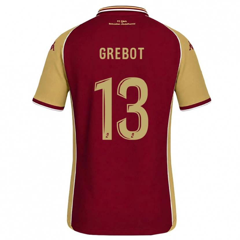 Danxen Dame Leny Grebot #13 Gyllenrød Mørk Rød Hjemmetrøye Drakt Trøye 2026/27 Skjorter T-Skjorte