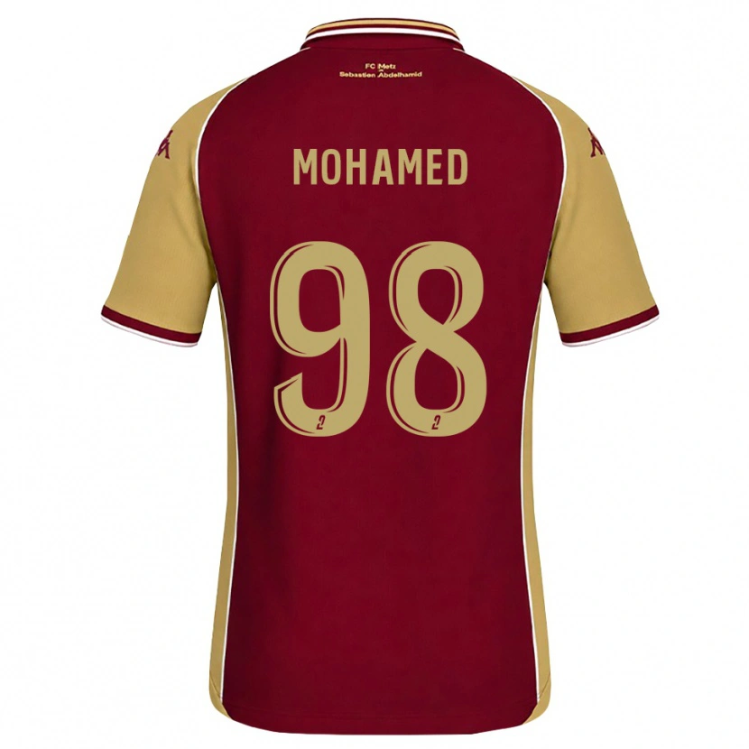 Danxen Dame Idris Mohamed #98 Gyllenrød Mørk Rød Hjemmetrøye Drakt Trøye 2026/27 Skjorter T-Skjorte