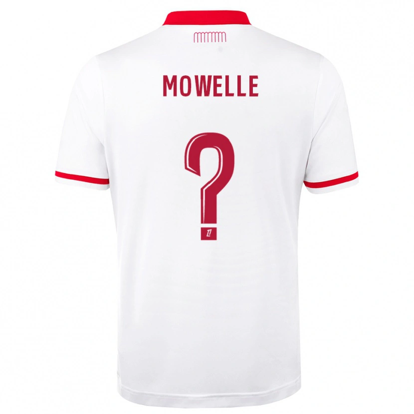 Danxen Dame Jean-Daniel Mowelle #0 Rød Hvit Hjemmetrøye Drakt Trøye 2026/27 Skjorter T-Skjorte