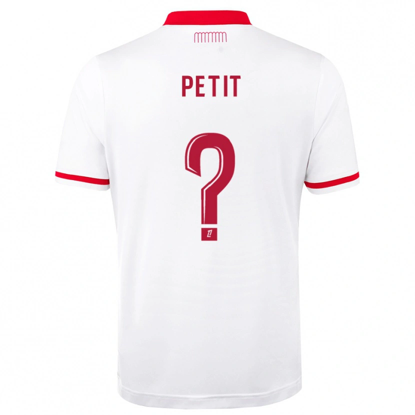 Danxen Dame Kaïs Petit #0 Rød Hvit Hjemmetrøye Drakt Trøye 2026/27 Skjorter T-Skjorte