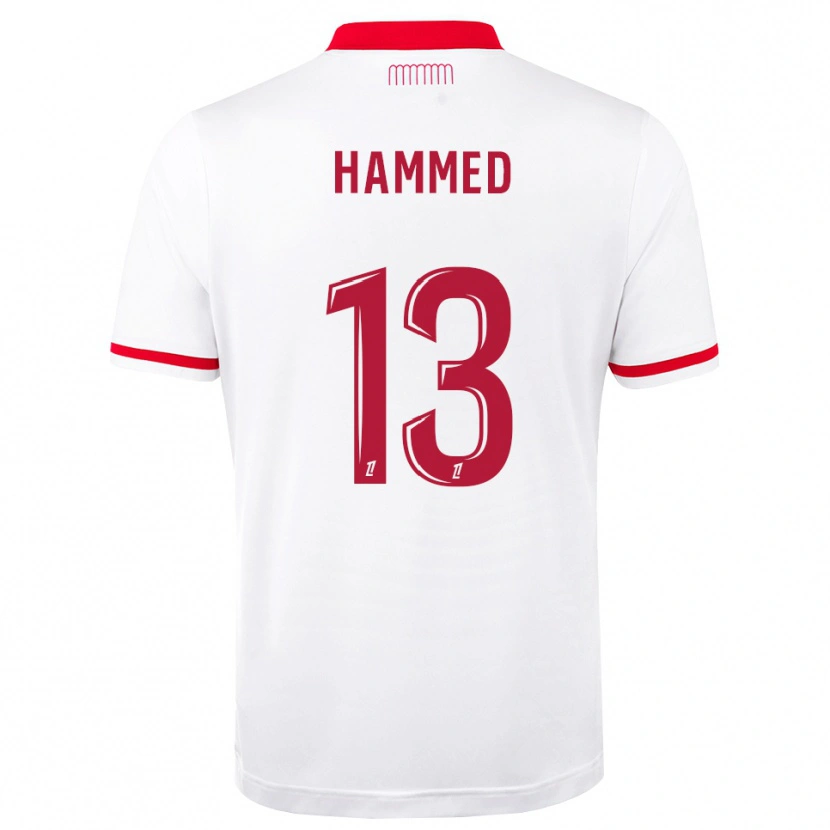Danxen Dame Maher Hammed #13 Rød Hvit Hjemmetrøye Drakt Trøye 2026/27 Skjorter T-Skjorte