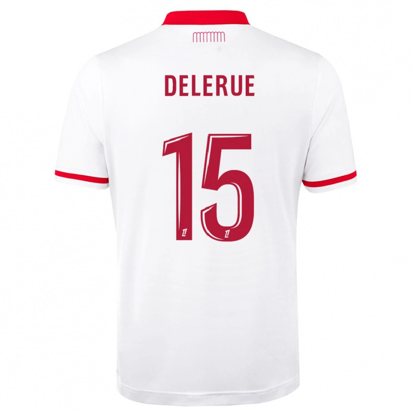 Danxen Dame Frank Delerue #15 Rød Hvit Hjemmetrøye Drakt Trøye 2026/27 Skjorter T-Skjorte