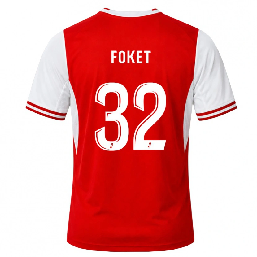 Danxen Dame Thomas Foket #32 Rød Hvit Hjemmetrøye Drakt Trøye 2026/27 Skjorter T-Skjorte