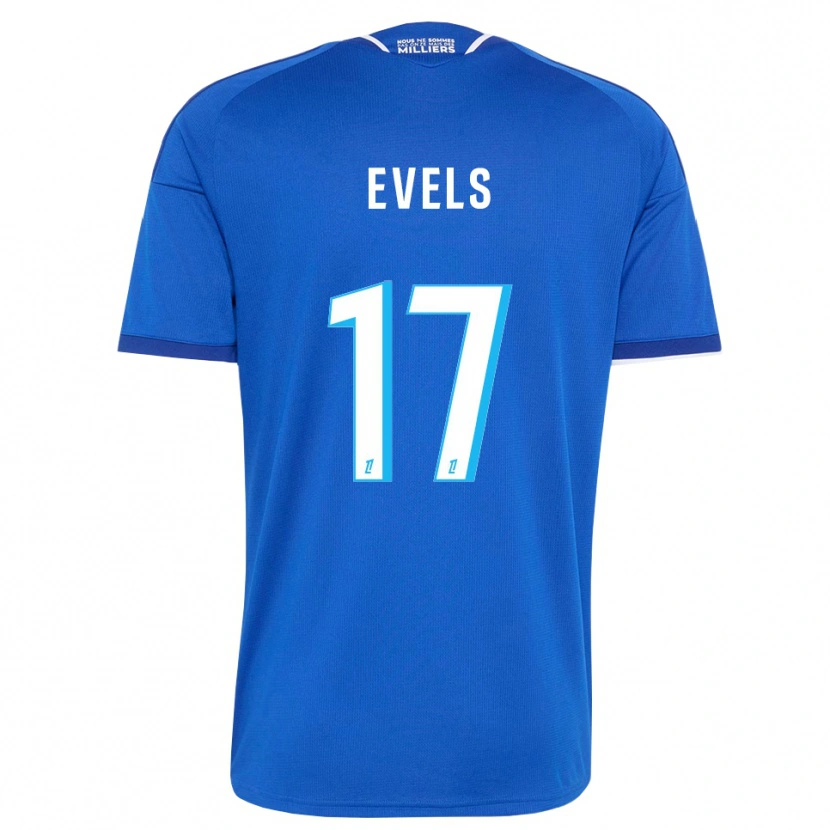 Danxen Dame Emily Evels #17 Kongelig Blå Hvit Hjemmetrøye Drakt Trøye 2026/27 Skjorter T-Skjorte