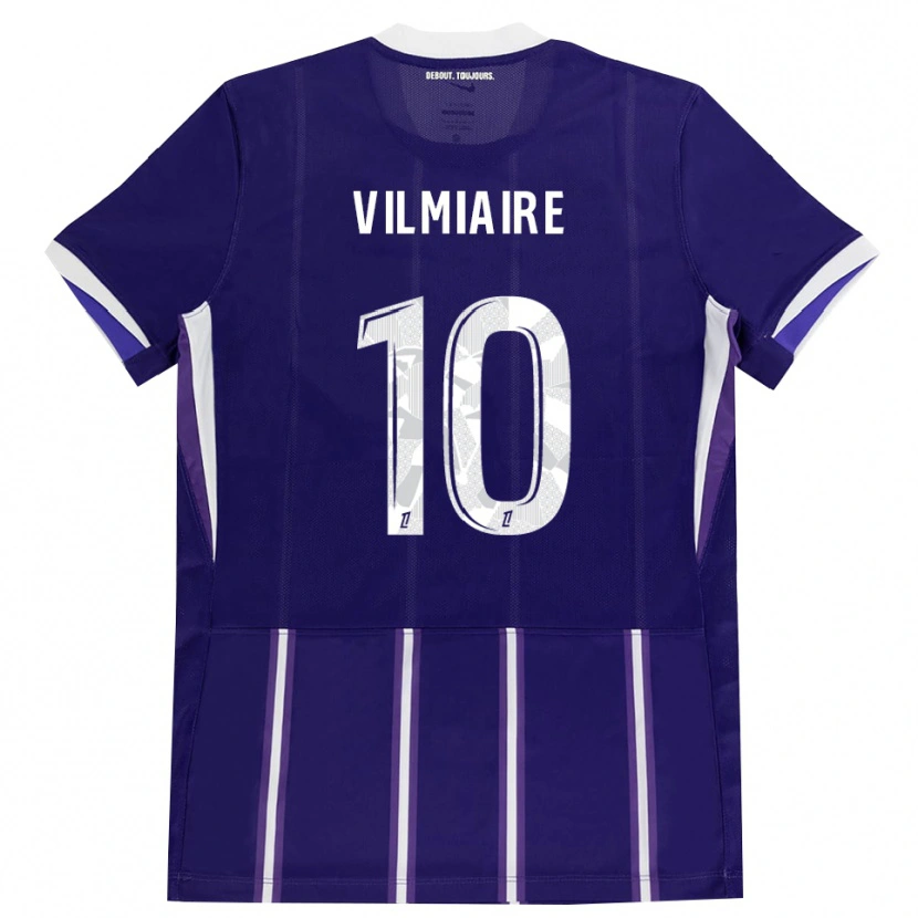 Danxen Dame Kelly Vilmiaire #10 Lilla Hvit Hjemmetrøye Drakt Trøye 2026/27 Skjorter T-Skjorte