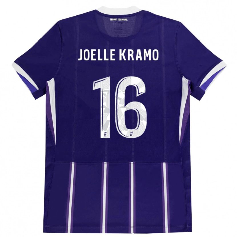 Danxen Dame Marie Joelle Kramo #16 Lilla Hvit Hjemmetrøye Drakt Trøye 2026/27 Skjorter T-Skjorte