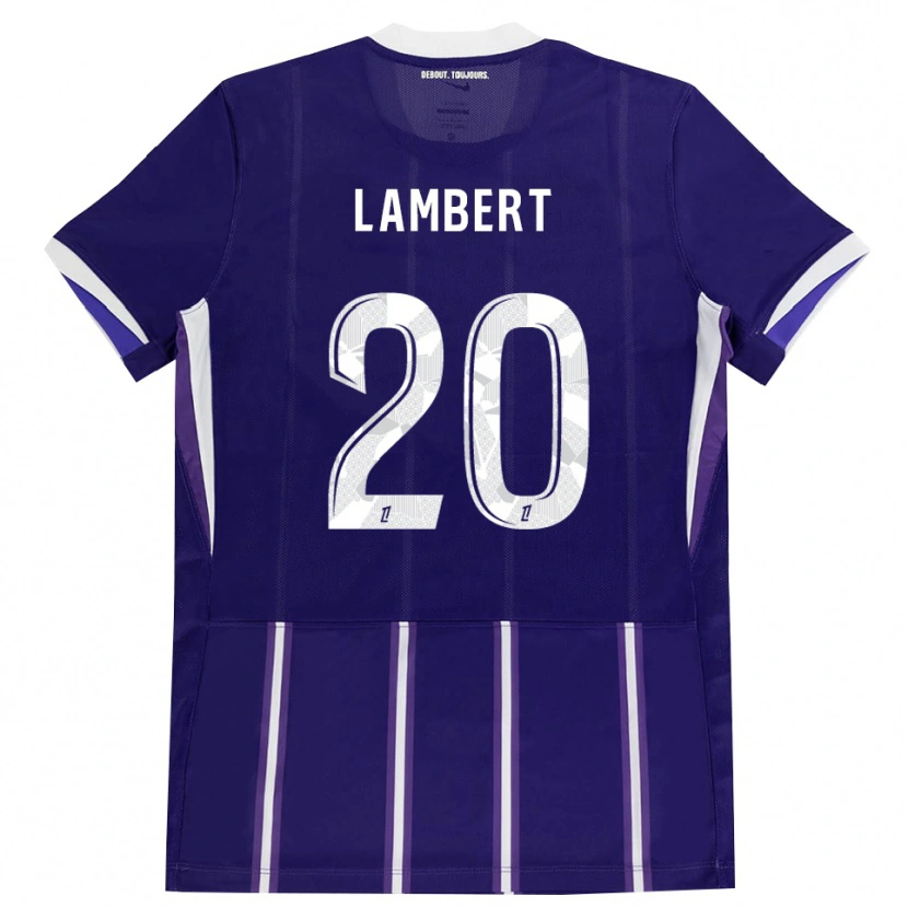 Danxen Dame Sarah Lambert #20 Lilla Hvit Hjemmetrøye Drakt Trøye 2026/27 Skjorter T-Skjorte