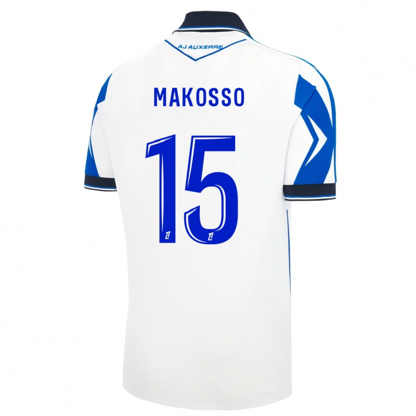Danxen Dame Christ Makosso #15 Svart Hvit Blå Hjemmetrøye Drakt Trøye 2026/27 Skjorter T-Skjorte