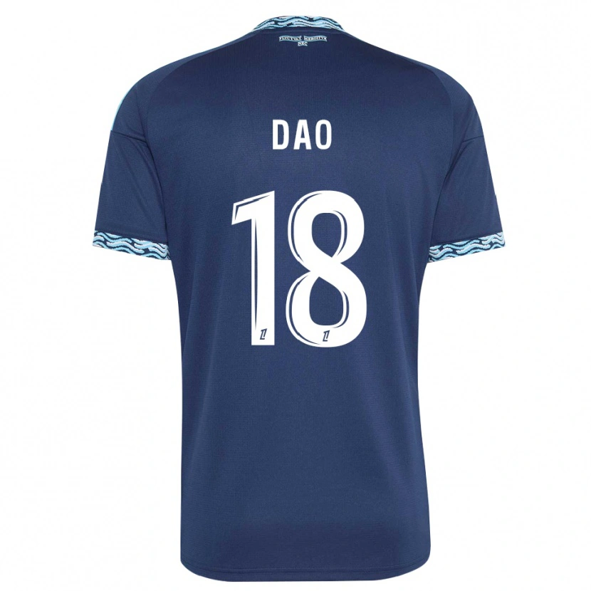 Danxen Dame Mohamed Dao #18 Stålblå Hvit Hjemmetrøye Drakt Trøye 2026/27 Skjorter T-Skjorte