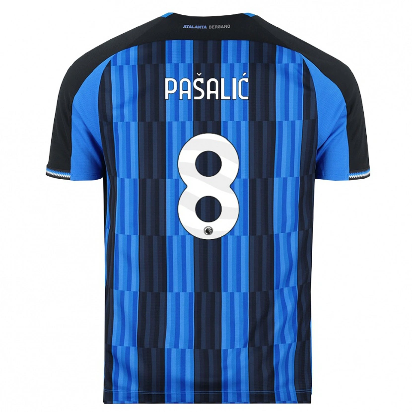 Danxen Dame Mario Pašalić #8 Blå Svart Rød Hjemmetrøye Drakt Trøye 2026/27 Skjorter T-Skjorte