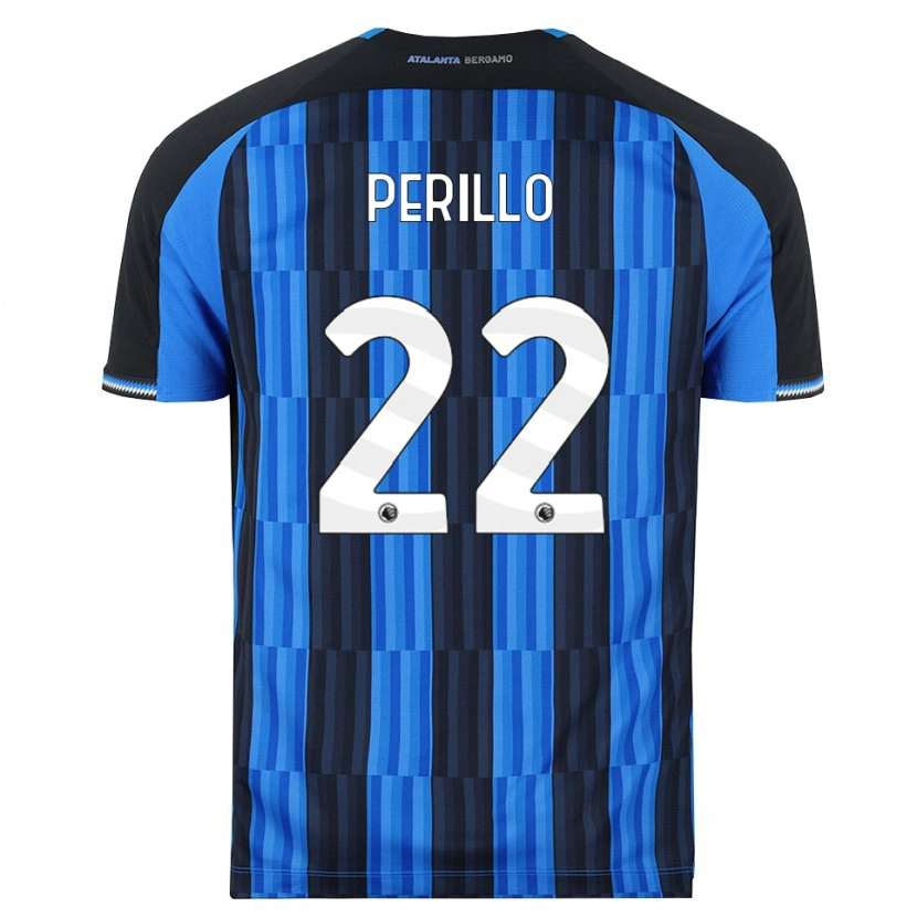 Danxen Dame Diego Perillo #22 Blå Svart Rød Hjemmetrøye Drakt Trøye 2026/27 Skjorter T-Skjorte
