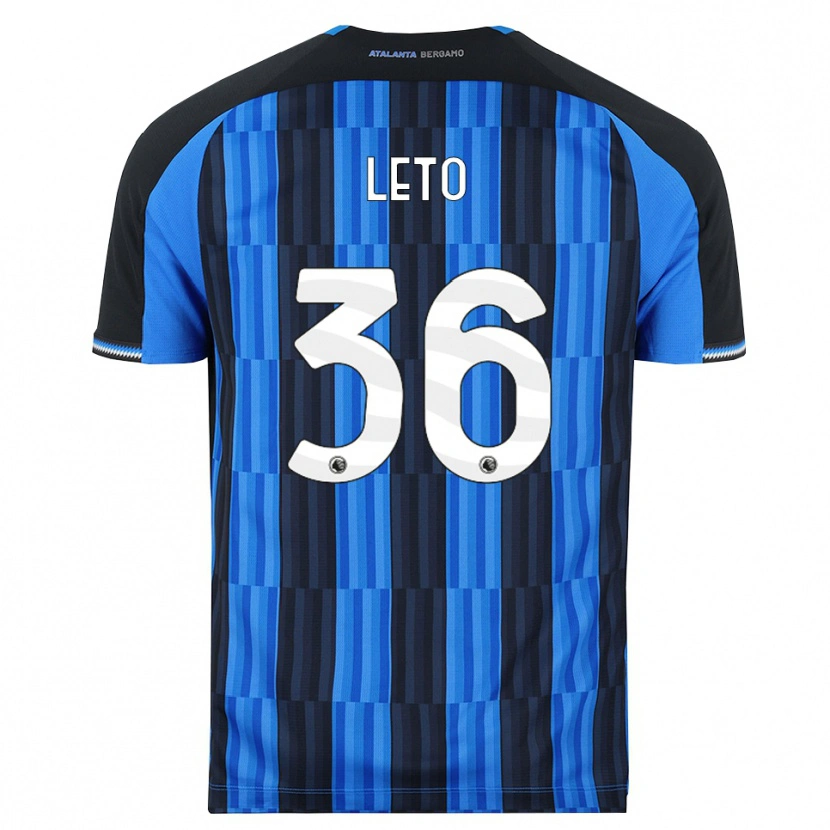 Danxen Dame Manuel Leto #36 Blå Svart Rød Hjemmetrøye Drakt Trøye 2026/27 Skjorter T-Skjorte