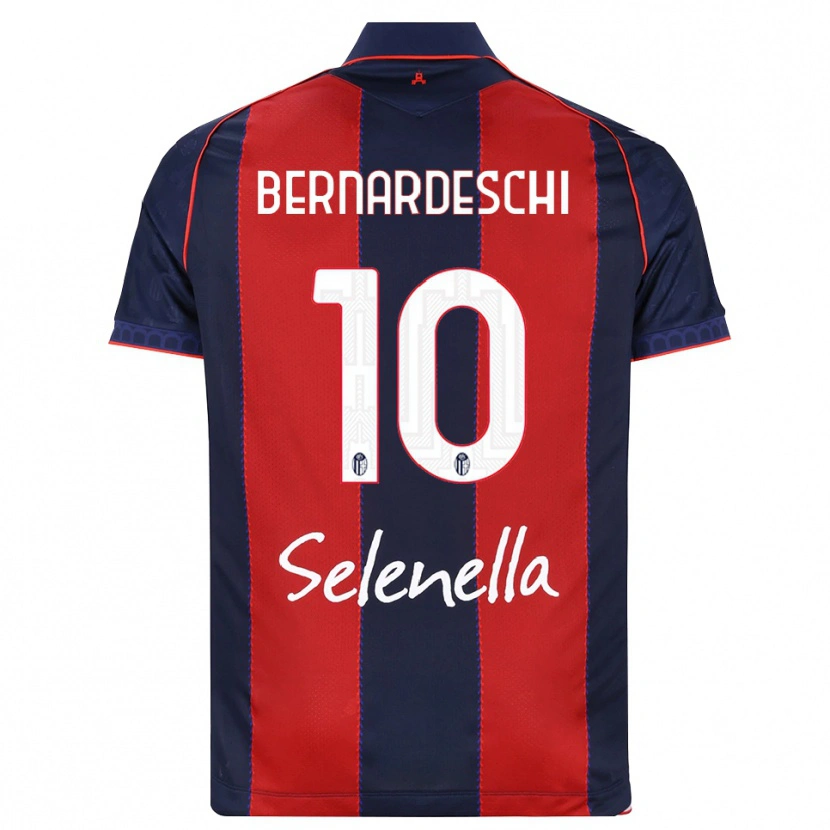 Danxen Dame Federico Bernardeschi #10 Kongeblå Rød Hvit Hjemmetrøye Drakt Trøye 2026/27 Skjorter T-Skjorte