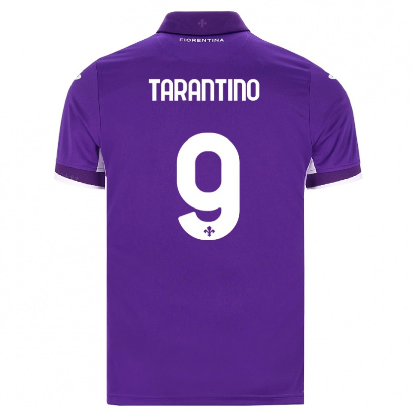 Danxen Dame Jacopo Tarantino #9 Lilla Hvit Rosa Hjemmetrøye Drakt Trøye 2026/27 Skjorter T-Skjorte