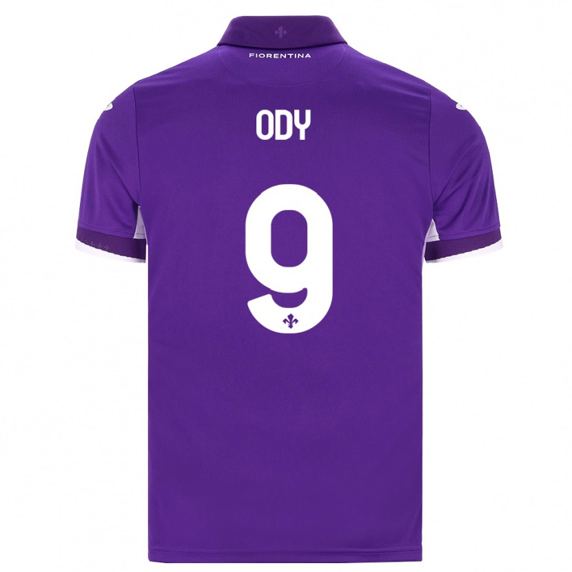 Danxen Dame Edwin Ody #9 Lilla Hvit Rosa Hjemmetrøye Drakt Trøye 2026/27 Skjorter T-Skjorte