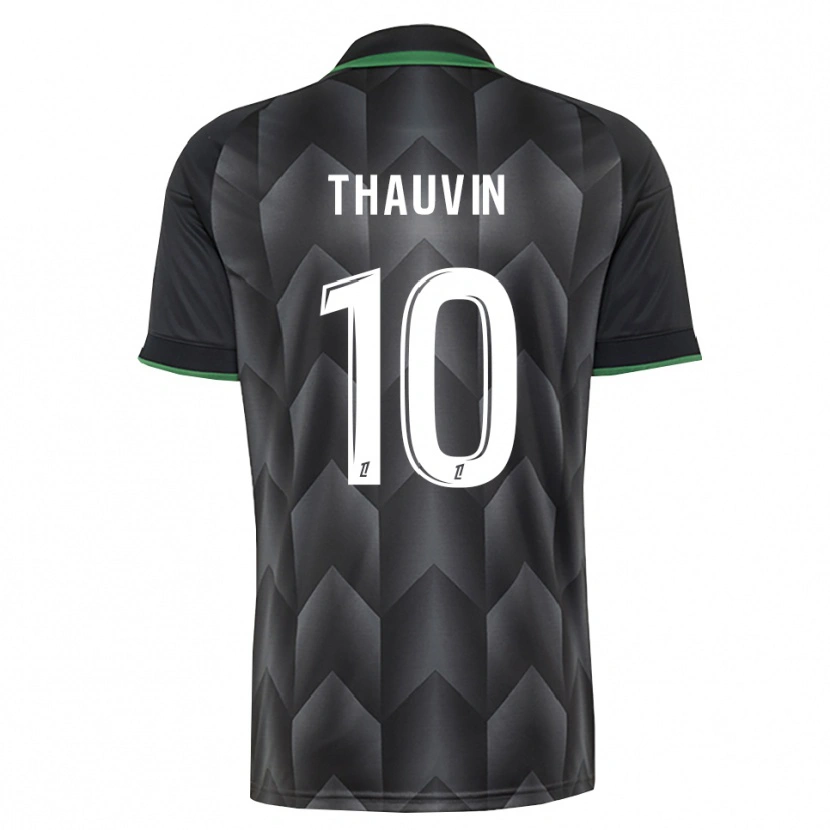 Danxen Dame Florian Thauvin #10 Hvit Svart Grønn Bortetrøye Drakt Trøye 2026/27 Skjorter T-Skjorte