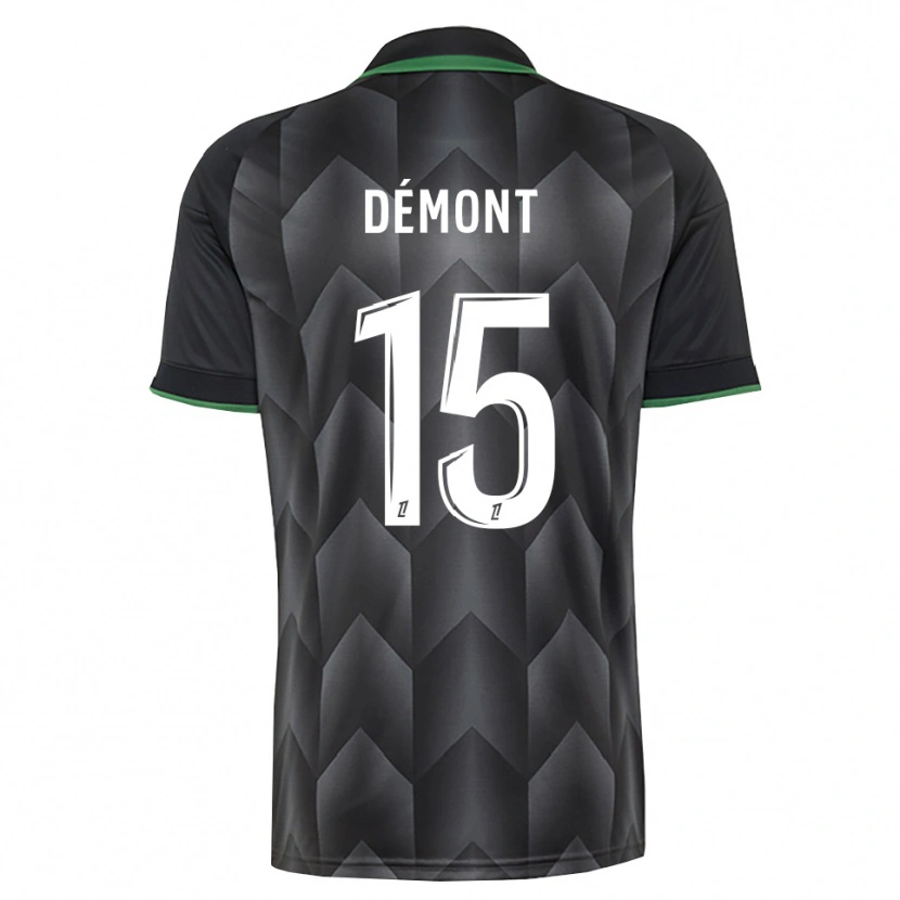 Danxen Dame Ange Démont #15 Hvit Svart Grønn Bortetrøye Drakt Trøye 2026/27 Skjorter T-Skjorte