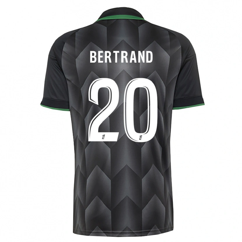 Danxen Dame Clara Bertrand #20 Hvit Svart Grønn Bortetrøye Drakt Trøye 2026/27 Skjorter T-Skjorte