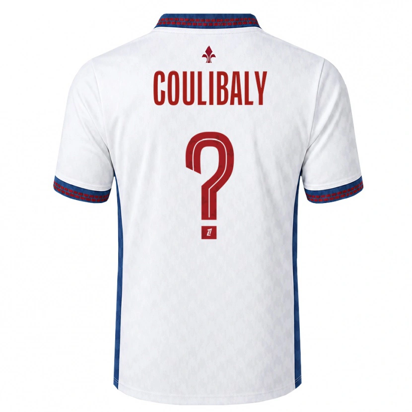 Danxen Dame Bilal Coulibaly #0 Rød Hvit Blå Bortetrøye Drakt Trøye 2026/27 Skjorter T-Skjorte
