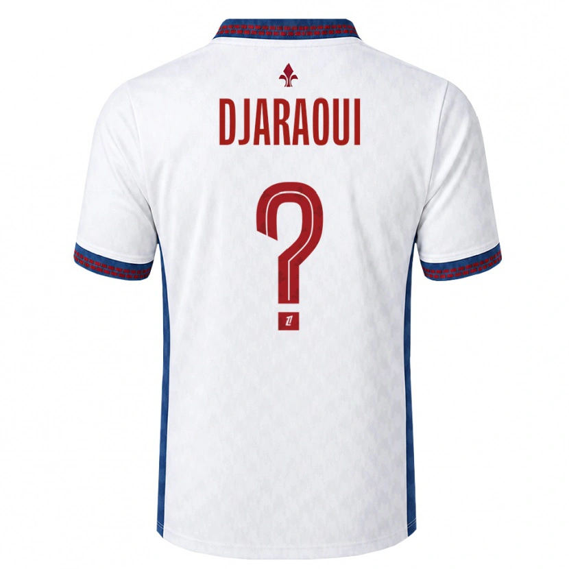 Danxen Dame Elmira Djaraoui #0 Rød Hvit Blå Bortetrøye Drakt Trøye 2026/27 Skjorter T-Skjorte