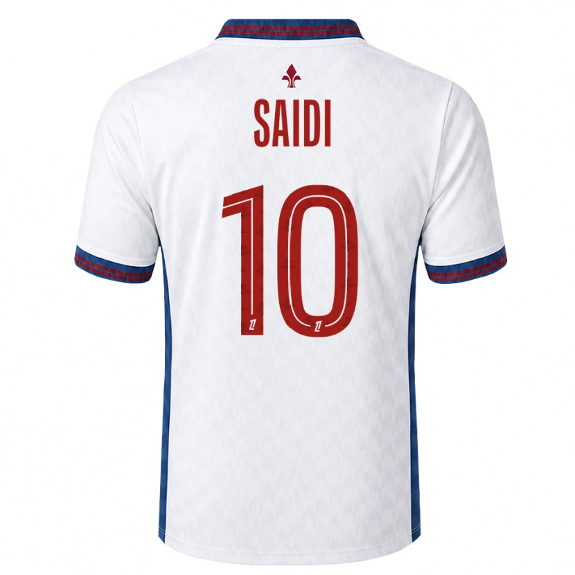 Danxen Dame Rachel Saidi #10 Rød Hvit Blå Bortetrøye Drakt Trøye 2026/27 Skjorter T-Skjorte