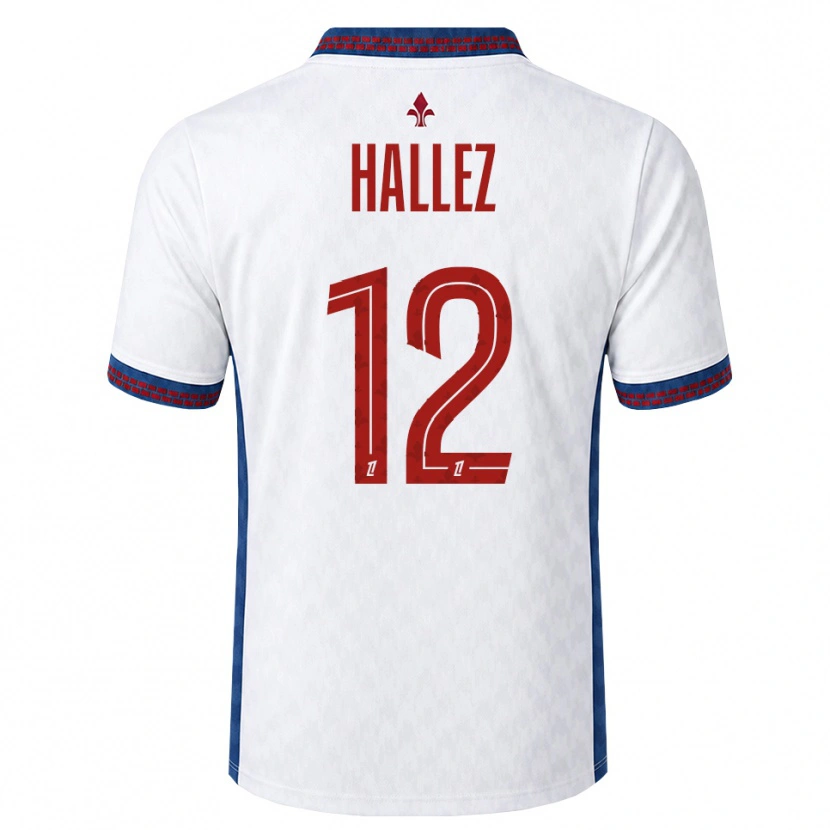 Danxen Dame Alexis Hallez #12 Rød Hvit Blå Bortetrøye Drakt Trøye 2026/27 Skjorter T-Skjorte