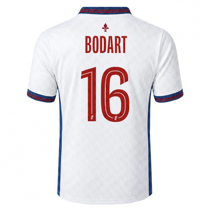 Danxen Dame Arnaud Bodart #16 Rød Hvit Blå Bortetrøye Drakt Trøye 2026/27 Skjorter T-Skjorte