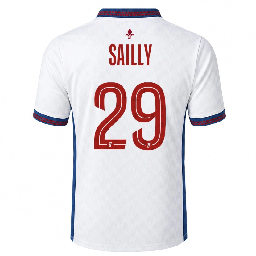 Danxen Dame Charlotte Sailly #29 Rød Hvit Blå Bortetrøye Drakt Trøye 2026/27 Skjorter T-Skjorte