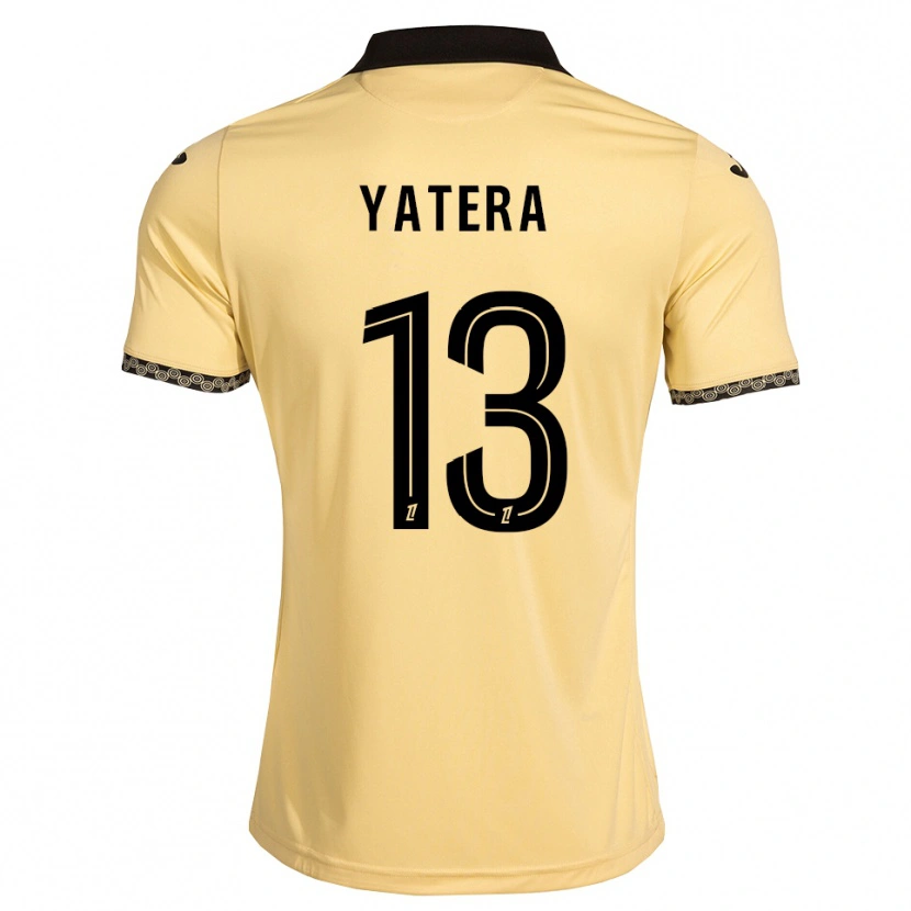 Danxen Dame Demba Yatera #13 Navajo Hvit Svart Bortetrøye Drakt Trøye 2026/27 Skjorter T-Skjorte