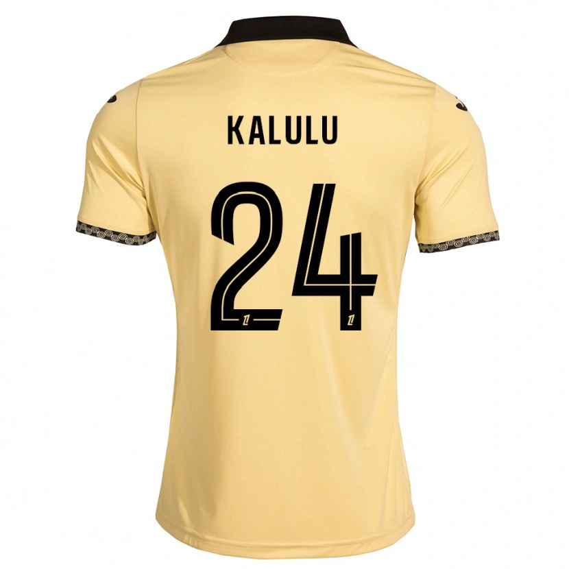 Danxen Dame Gédéon Kalulu #24 Navajo Hvit Svart Bortetrøye Drakt Trøye 2026/27 Skjorter T-Skjorte