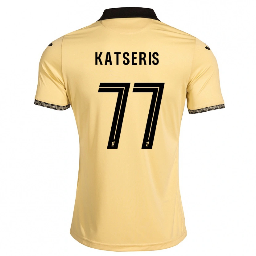 Danxen Dame Panos Katseris #77 Navajo Hvit Svart Bortetrøye Drakt Trøye 2026/27 Skjorter T-Skjorte