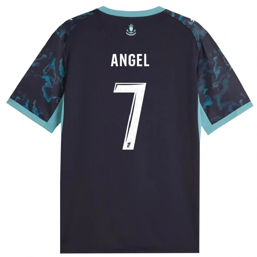 Danxen Dame Angel Gomes #7 Blek Turkis Hvit Svart Bortetrøye Drakt Trøye 2026/27 Skjorter T-Skjorte