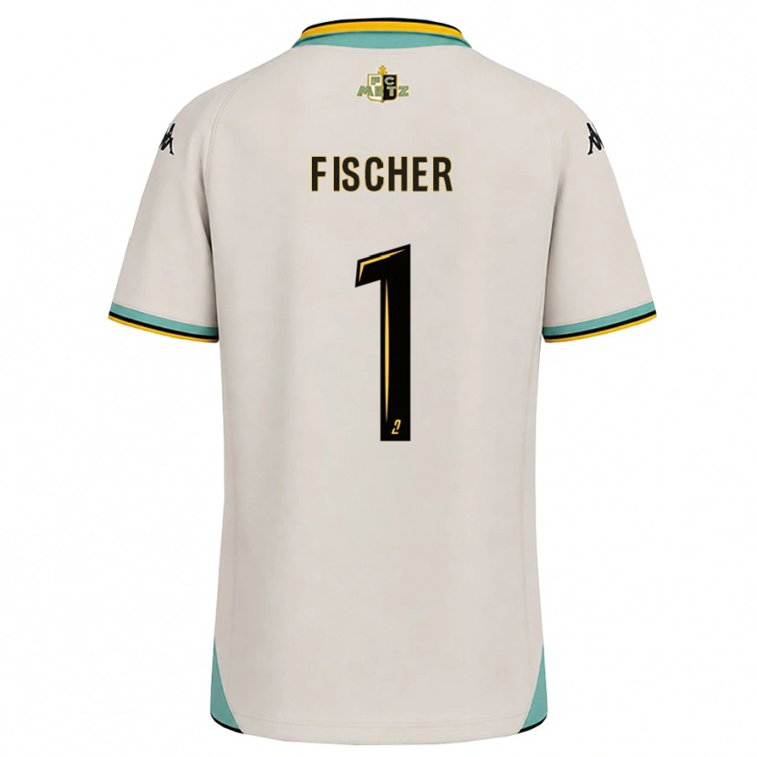 Danxen Dame Jonathan Fischer #1 Blomsterhvit Svart Bortetrøye Drakt Trøye 2026/27 Skjorter T-Skjorte