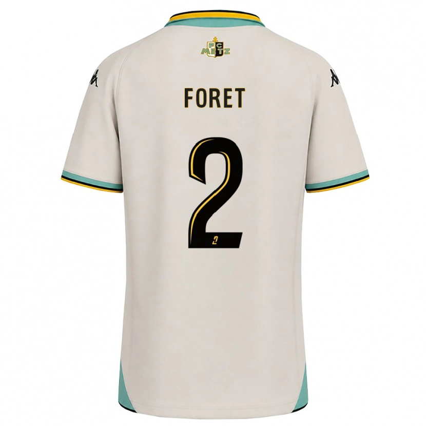 Danxen Dame Adam Foret #2 Blomsterhvit Svart Bortetrøye Drakt Trøye 2026/27 Skjorter T-Skjorte