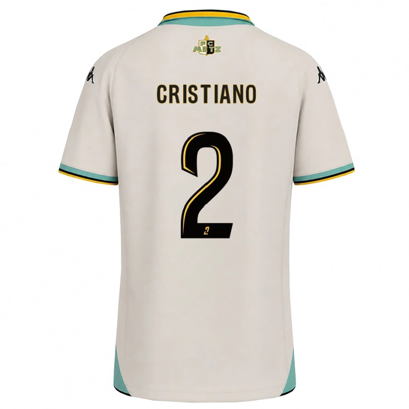 Danxen Dame Cristiano De Castro Rolo #2 Blomsterhvit Svart Bortetrøye Drakt Trøye 2026/27 Skjorter T-Skjorte