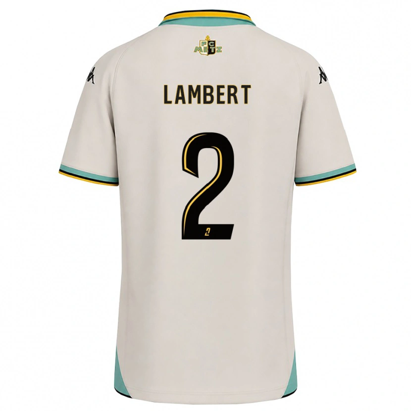 Danxen Dame Anaïs Lambert #2 Blomsterhvit Svart Bortetrøye Drakt Trøye 2026/27 Skjorter T-Skjorte