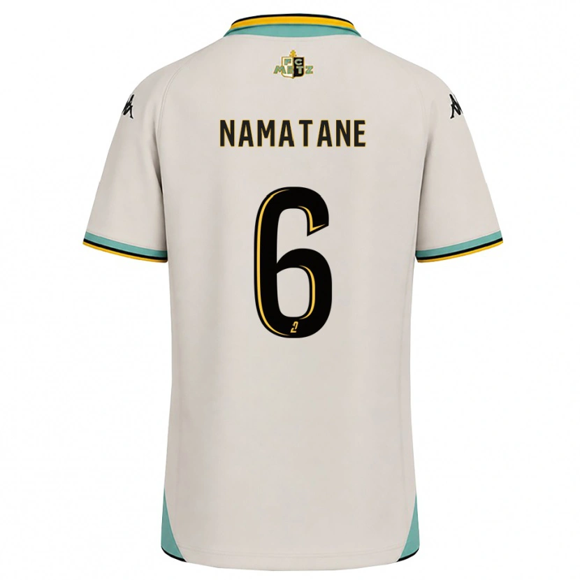 Danxen Dame Joseph Namatane #6 Blomsterhvit Svart Bortetrøye Drakt Trøye 2026/27 Skjorter T-Skjorte