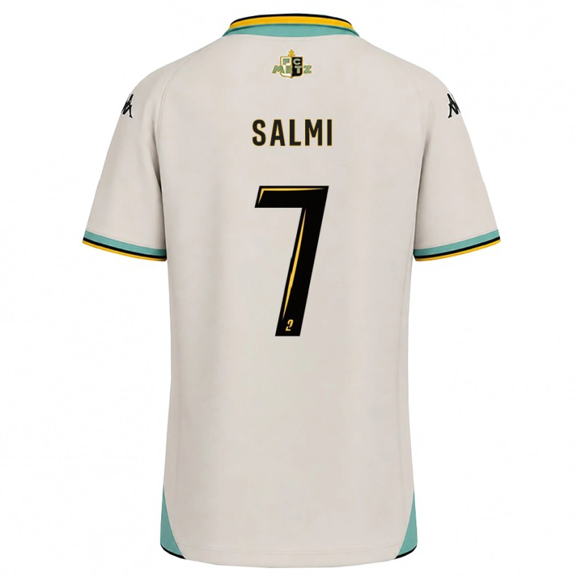 Danxen Dame Bilal Salmi #7 Blomsterhvit Svart Bortetrøye Drakt Trøye 2026/27 Skjorter T-Skjorte