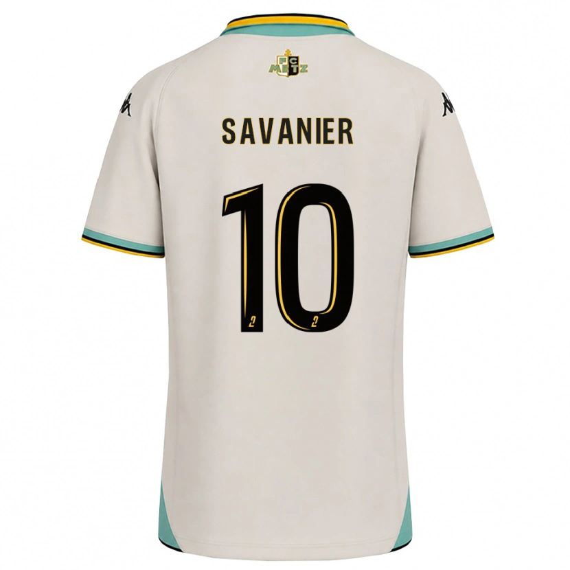 Danxen Dame Téji Savanier #10 Blomsterhvit Svart Bortetrøye Drakt Trøye 2026/27 Skjorter T-Skjorte